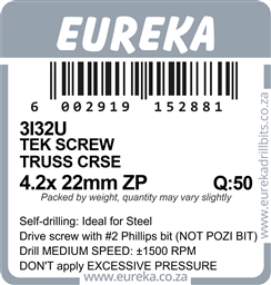 3I32 - Tek Screw Truss -3I32_label_T